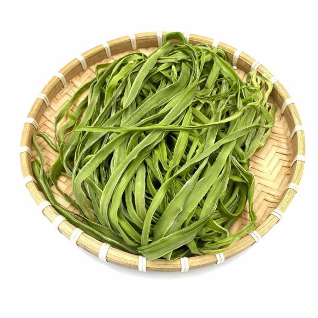 Thành phẩm rau tiến vua khô