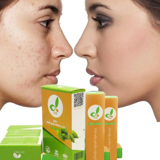 Bột khổ qua rừng đắp mặt nạ
