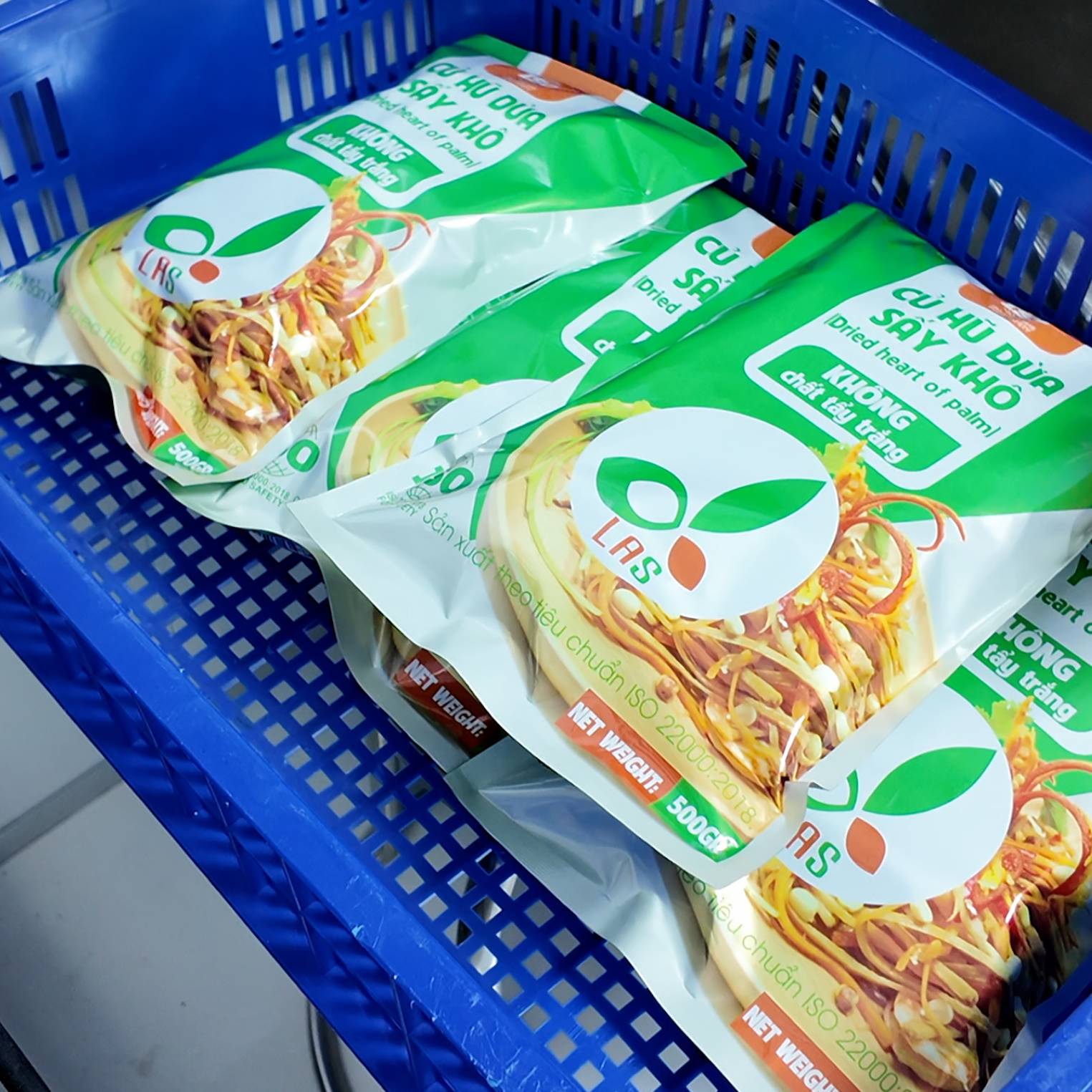 Bao bì Củ hủ dừa khô LAS