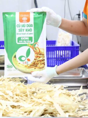 Đóng gói củ hủ dừa sấy khô