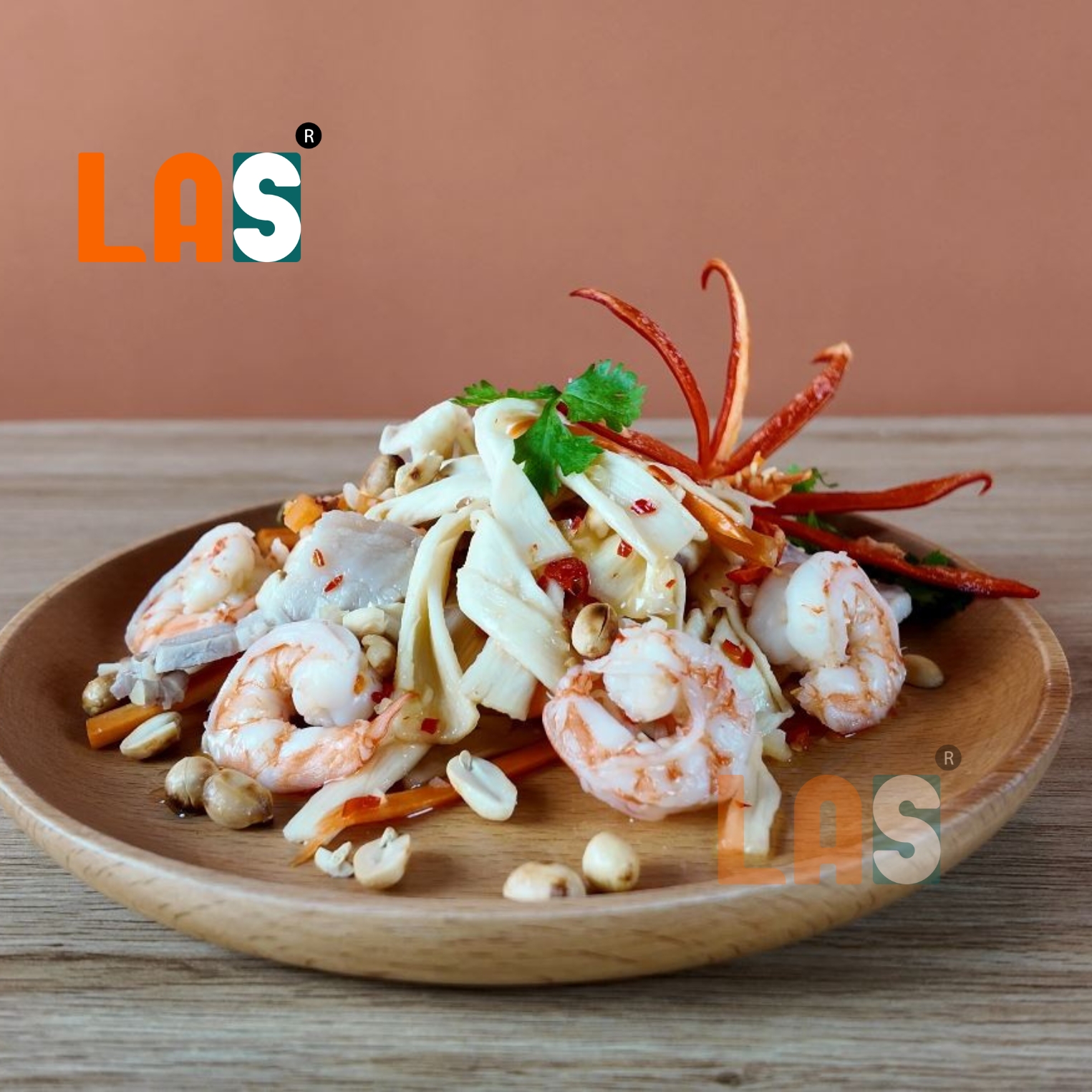 Gỏi củ hủ dừa LAS