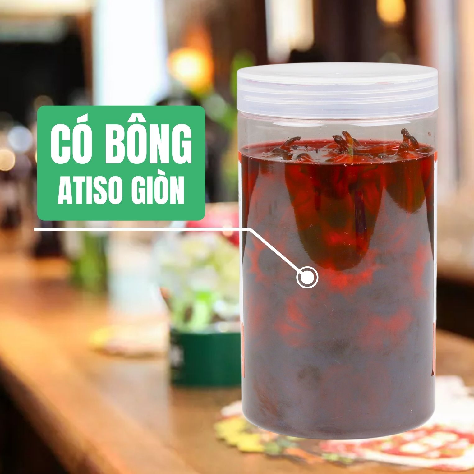 Mặt sau siro
