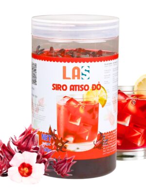 Siro atiso đỏ có bông